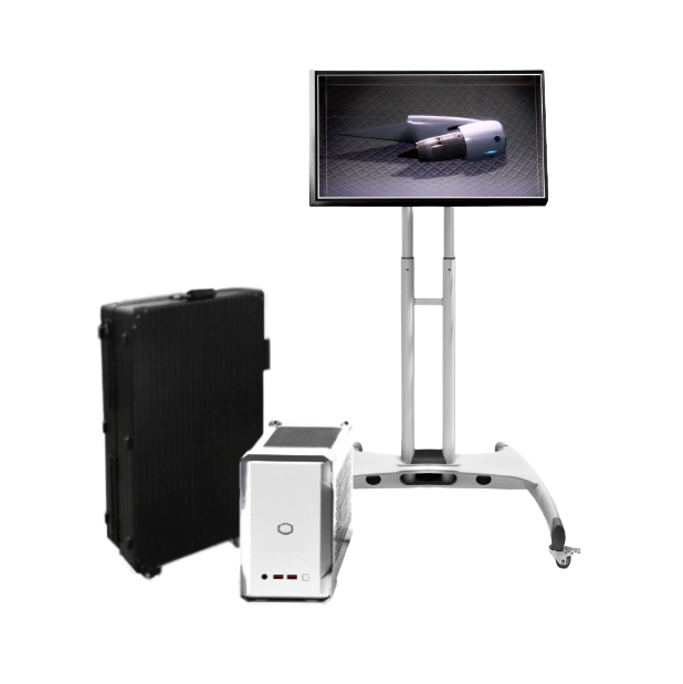 Looking Glass 32" Extension Bundle (Carrying Case, Stand, Computer, Leap Motion)